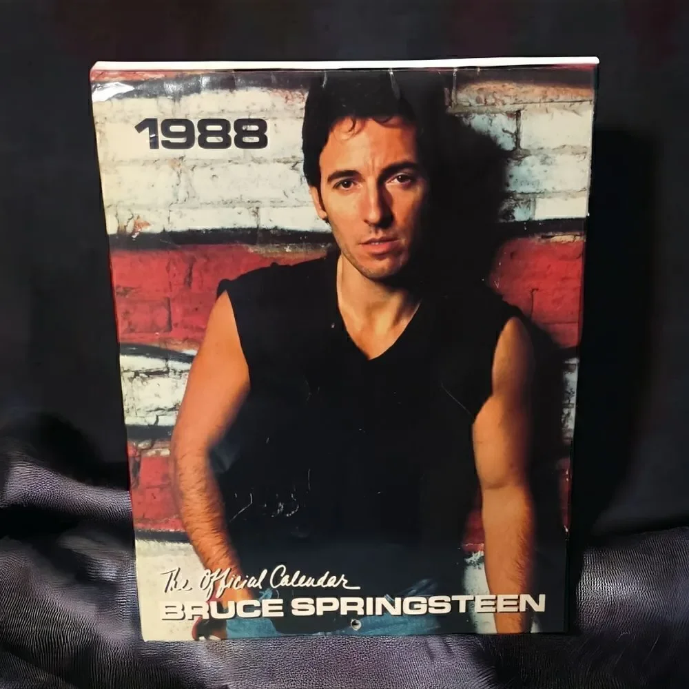 Bruce Springsteen 1988 Official Calendar Vintage Wall Decor Large Paper Photos. - Picture 10 of 16